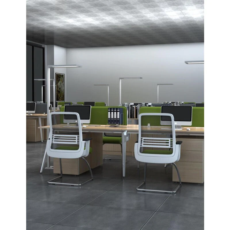 DOTLUX LED-Stehleuchte ROOFbutler 80W 4000K dimmbar silber - Image 2
