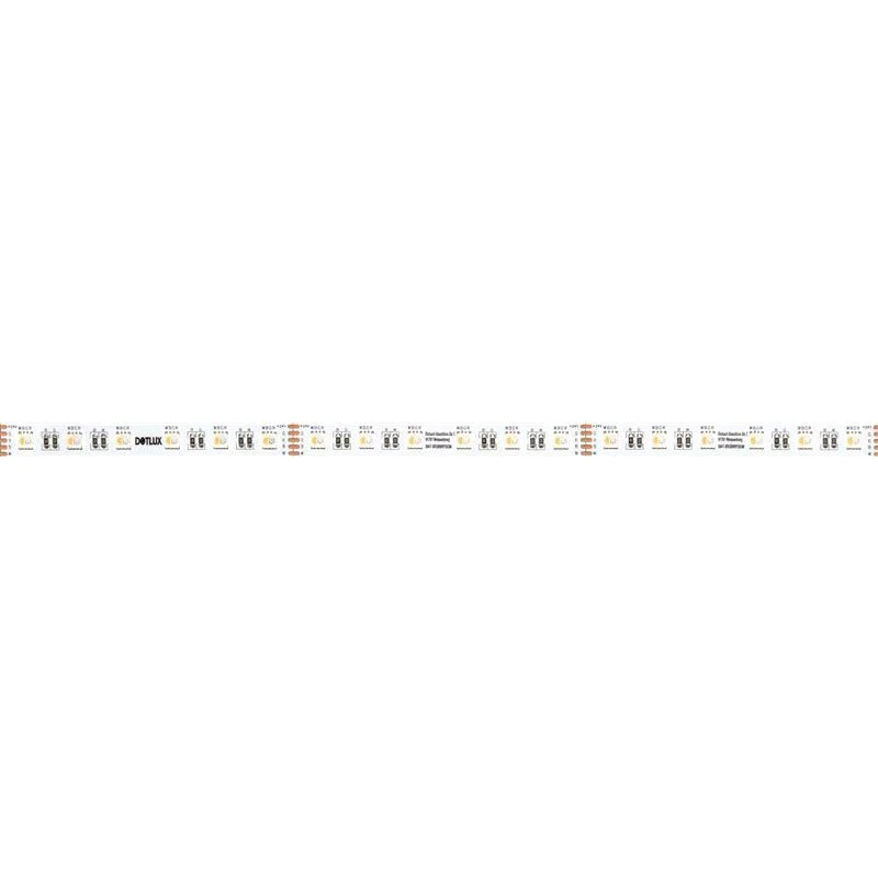 DOTLUX LED-Streifen 144W 12mm RGBW IP20 5m-Rolle inkl. 50cm Anschlusskabel beidseitig