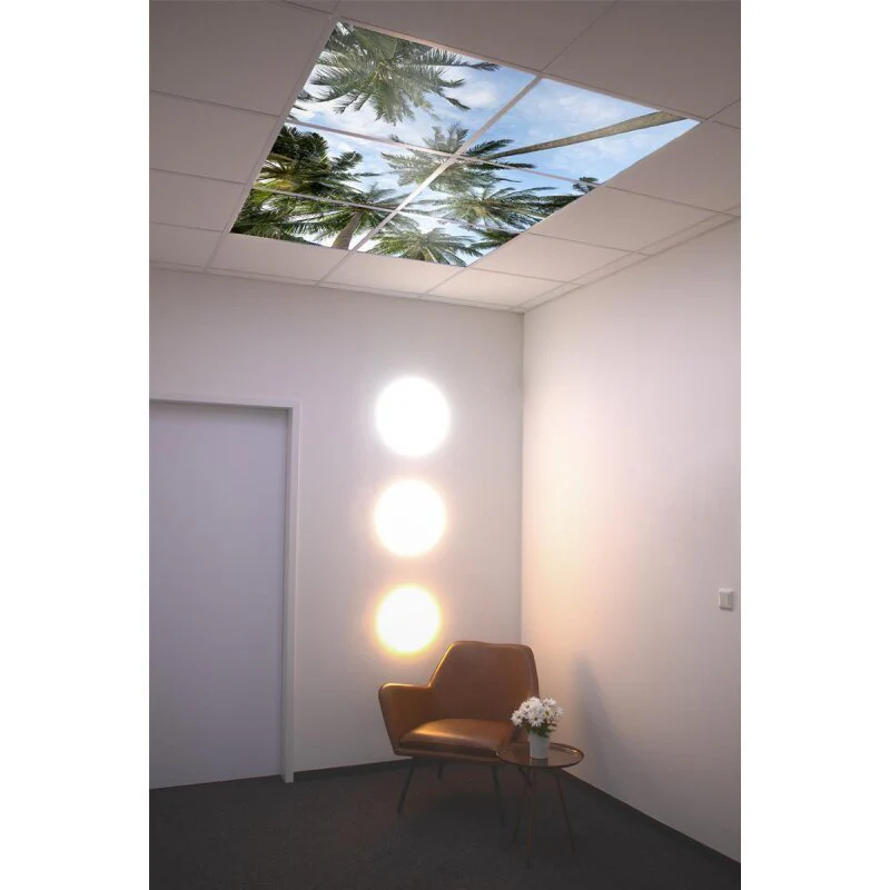 DOTLUX Motivplatte SKYLIGHT für Einbaupanels Motiv 4 Raster 1x1 für 620x620 - Image 2