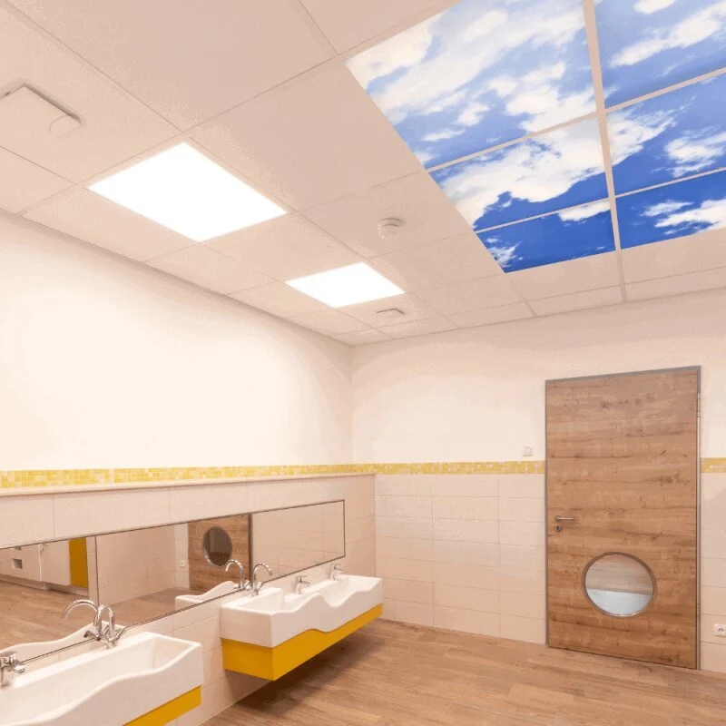DOTLUX Motivplatte SKYLIGHT für Einbaupanels Motiv 5 Raster 1x1 für 620x620 - Image 3