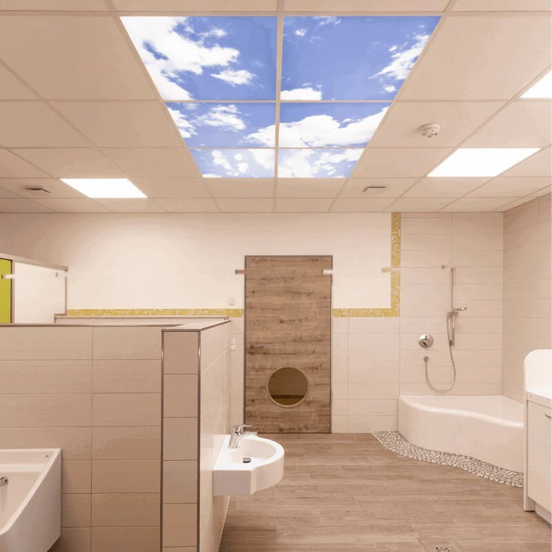 DOTLUX Motivplatte SKYLIGHT für Einbaupanels Motiv 5 Raster 1x1 für 620x620 - Image 4