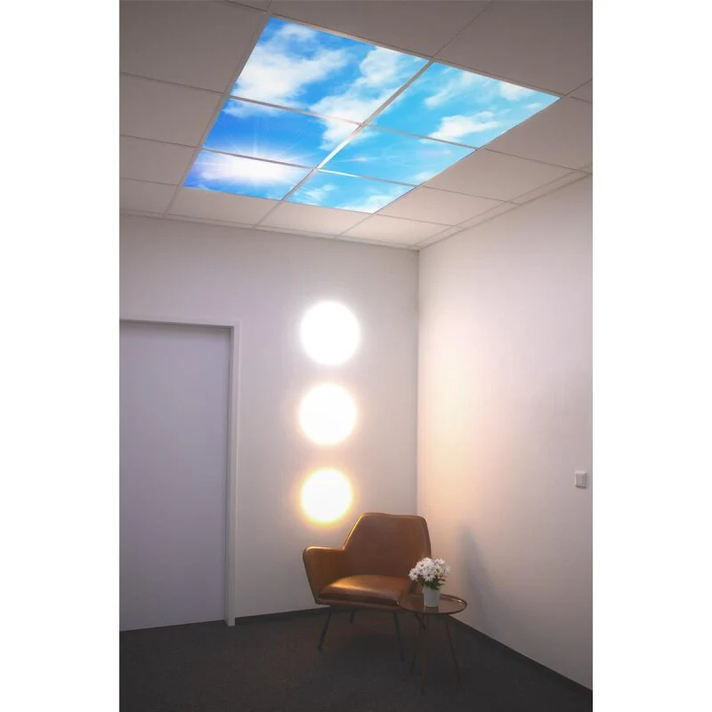 DOTLUX Motivplatte SKYLIGHT für Einbaupanels Motiv 6 Raster 1x1 für 620x620 - Image 2