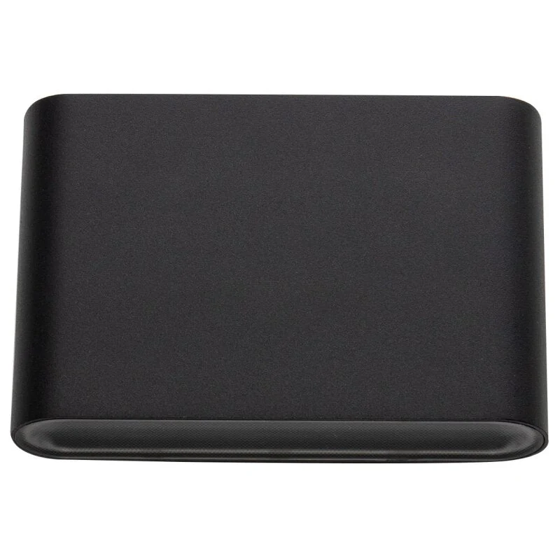 DOTLUX LED-Wandleuchte FLASK 6W 3000K schwarz