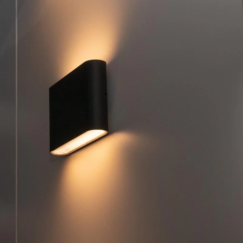 DOTLUX LED-Wandleuchte FLASK 6W 3000K schwarz - Image 5