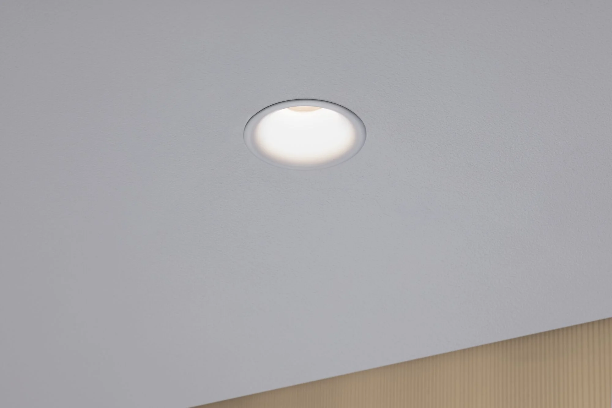 LED Einbauleuchte Cymbal Coin Basisset IP44 rund 77mm Coin 3x6,7W 3x430lm 230V dimmbar 2700K Weiß matt - Image 3