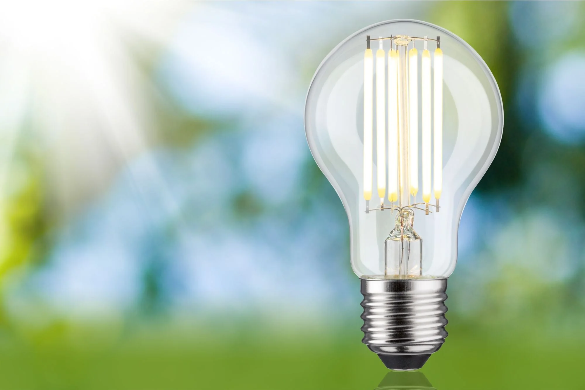 Eco-Line LED Birne  1er-Set 1521lm 7,2W 3000K Klar - Image 3