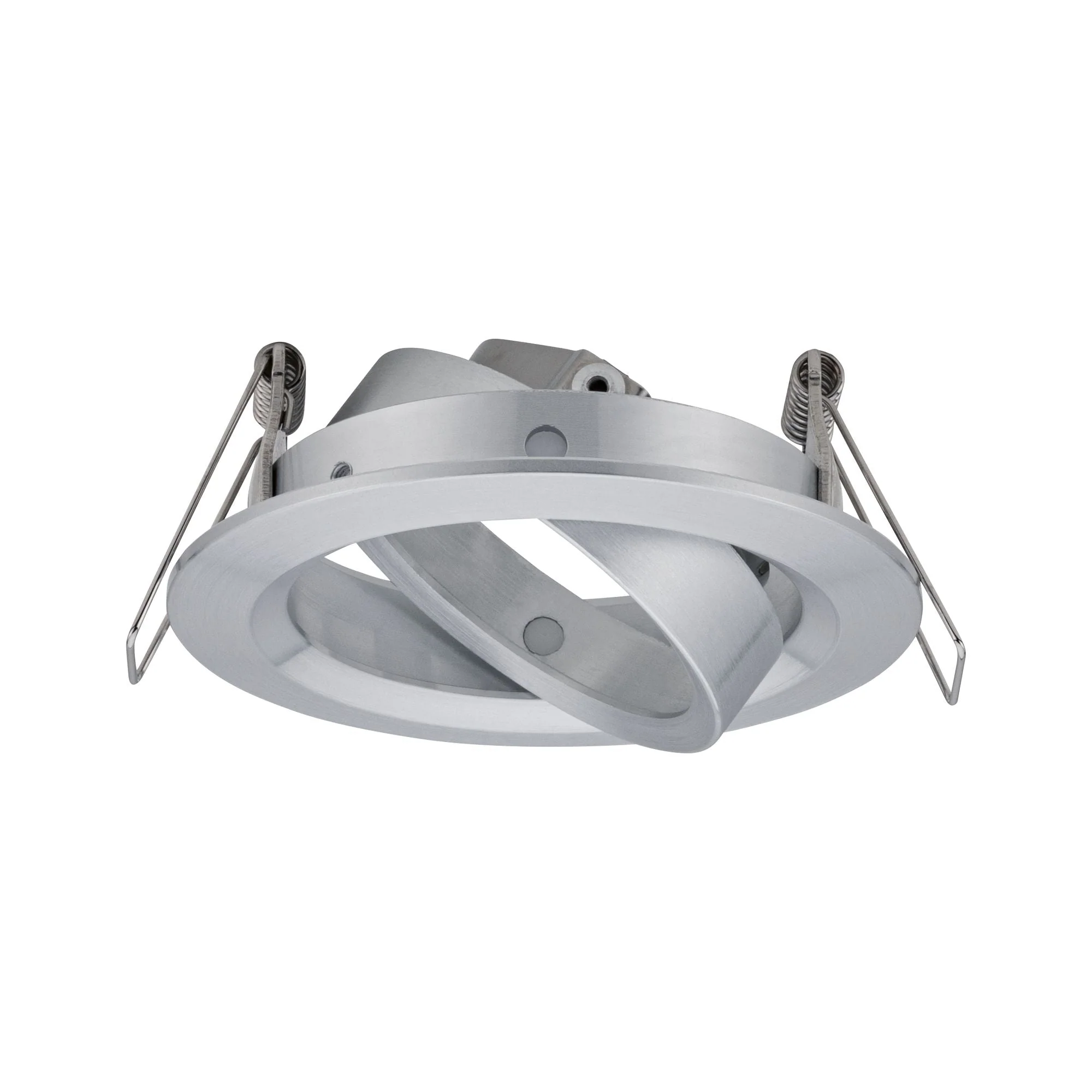 Einbauleuchte Choose Basisset schwenkbar rund 84mm 50° max. 3x10W 230V dimmbar Alu gedreht - Image 3