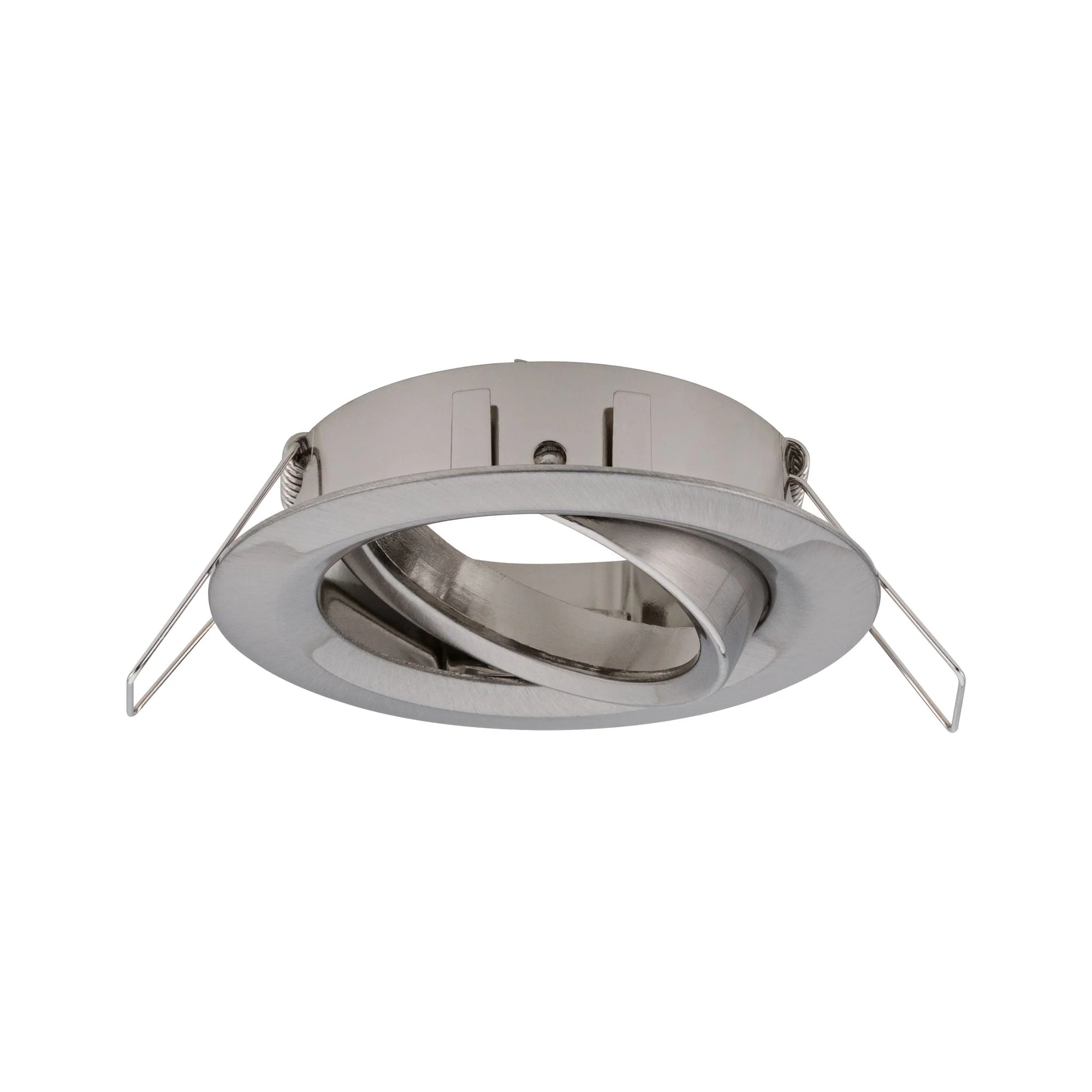 Einbauleuchte Choose  Basisset schwenkbar rund 84mm 50° max. 3x10W 230V dimmbar Eisen gebürstet - Image 3
