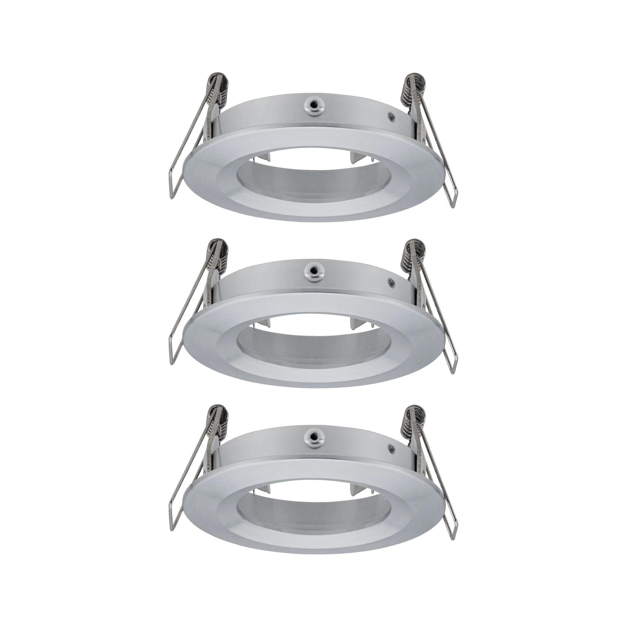 Einbauleuchte Choose  Basisset starr IP44 rund 78mm max. 3x10W 230V dimmbar Alu gedreht - Image 2