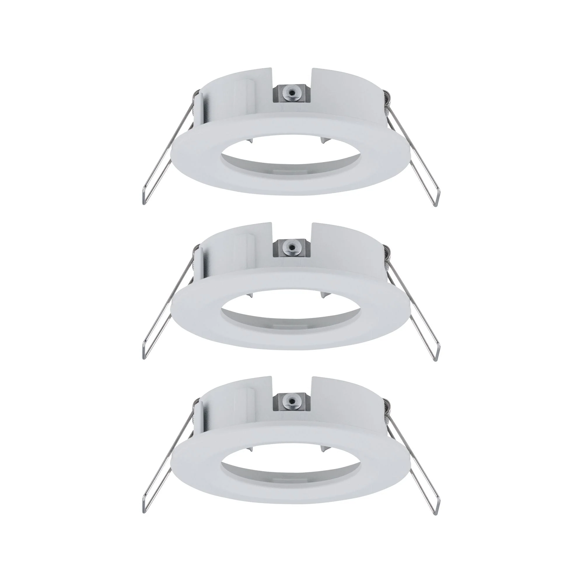 Einbauleuchte Choose Basisset starr IP44 rund 78mm max. 3x10W 230V dimmbar Weiß matt - Image 2