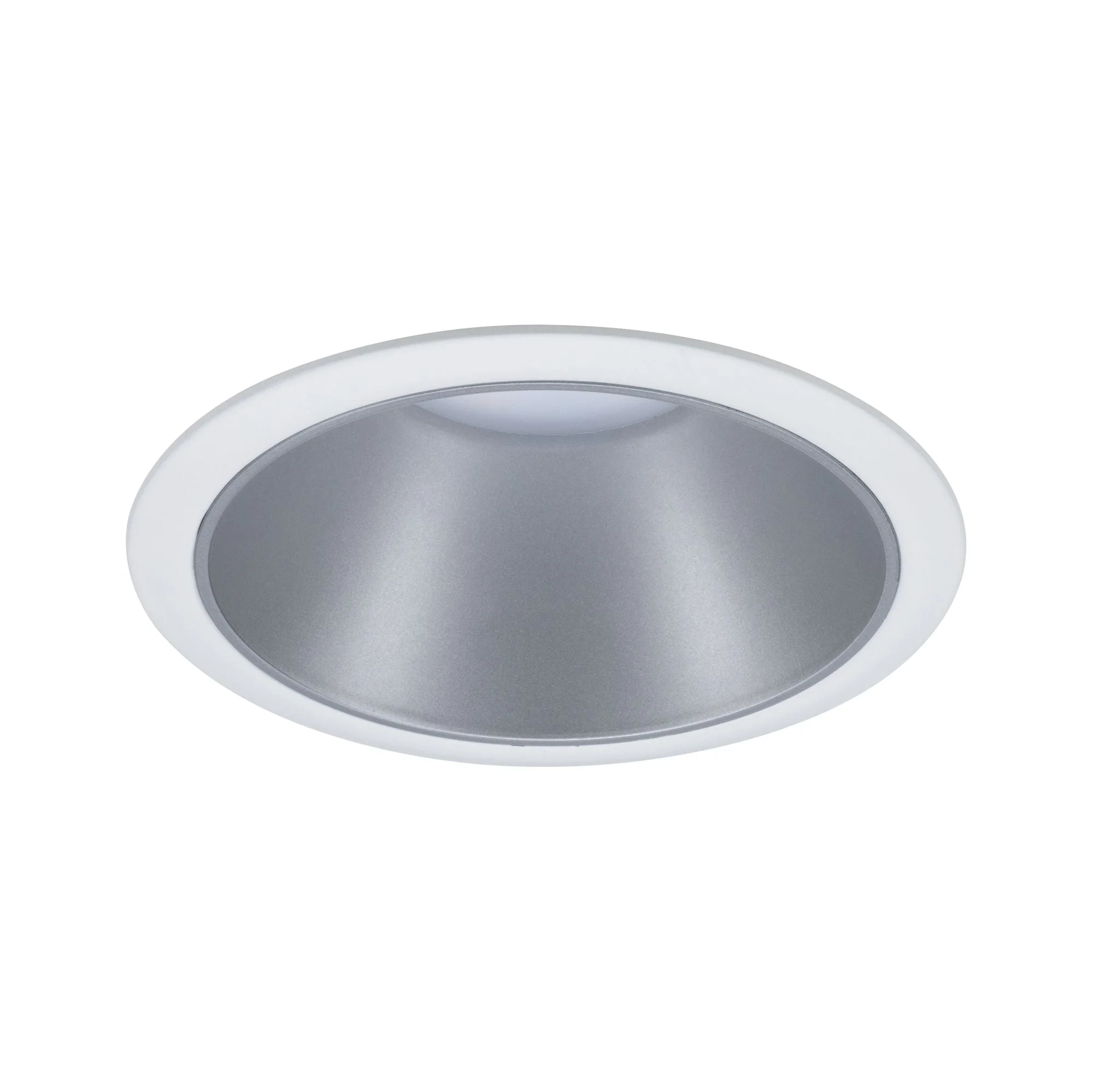 Einbauleuchte Cole rund 88mm GU10 max. 10W 230V dimmbar Weiß/Silber - Image 4