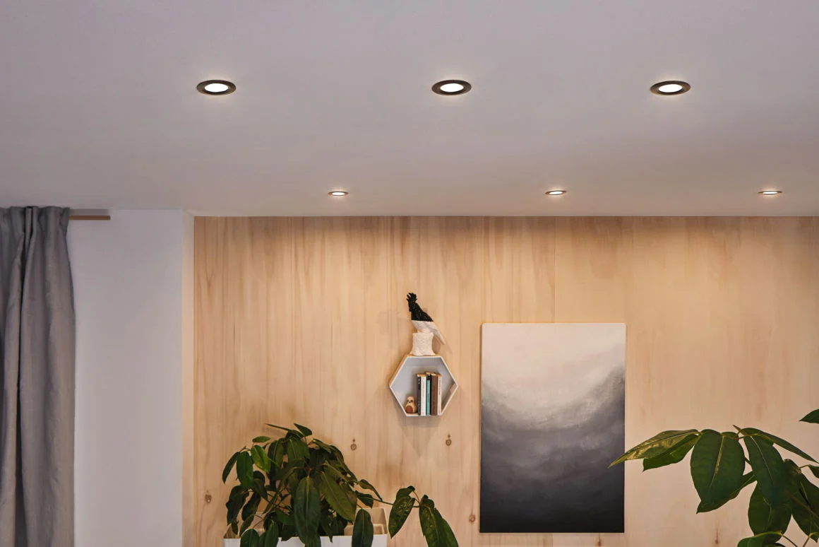 Einbauleuchte Nova Plus schwenkbar IP65 rund 93mm 30° GU5,3 / GU10 max. 35W 230/12V dimmbar Schwarz matt - Image 6