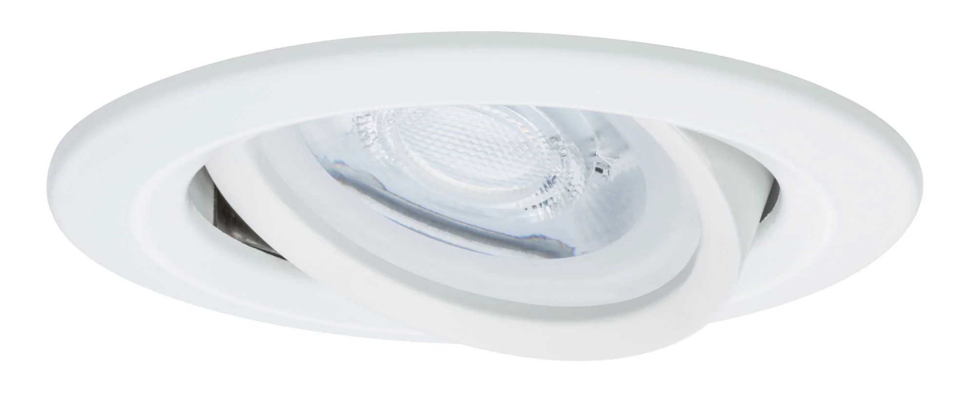 Einbauleuchte Nova  schwenkbar rund 84mm 50° GU10 max. 35W 230V dimmbar Weiß matt - Image 3