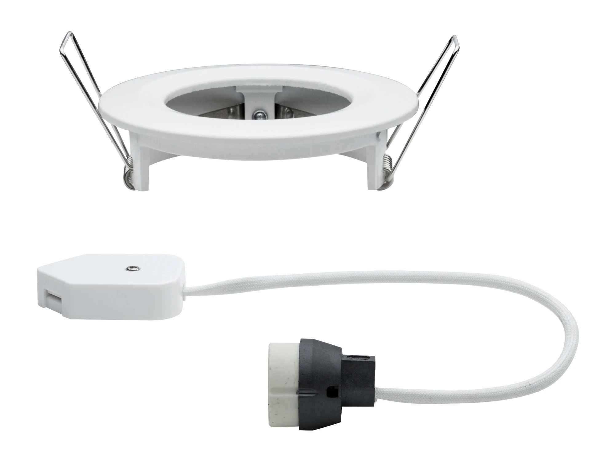 Einbauleuchte Nova starr rund 78mm GU10 max. 35W 230V dimmbar Weiß matt - Image 4