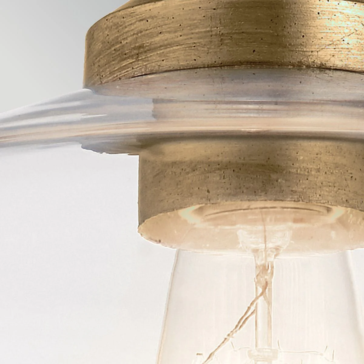 Elstead Lighting Notting Hill 1-flammige Pendelleuchte aus Glas - Image 5