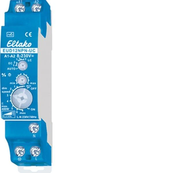 ELTAKO Universal-Dimmschalter EUD12NPN-UC für die Hutschiene