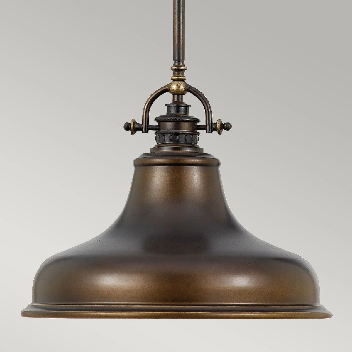 Emery 1-flammige Pendelleuchte, mittelgroß, Palladio-Bronze - Image 3