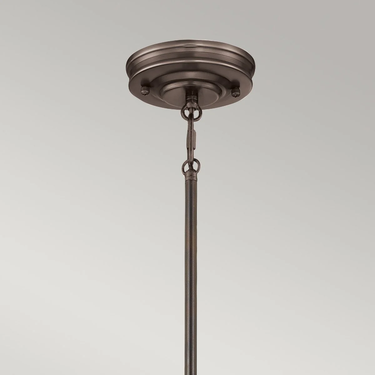 Emery 1-flammige Pendelleuchte, mittelgroß, Palladio-Bronze - Image 4