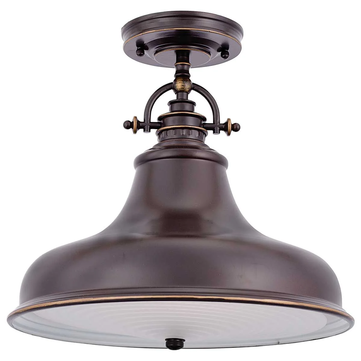 Emery 1-flammige Pendelleuchte, mittelgroß, Palladio-Bronze - Image 5