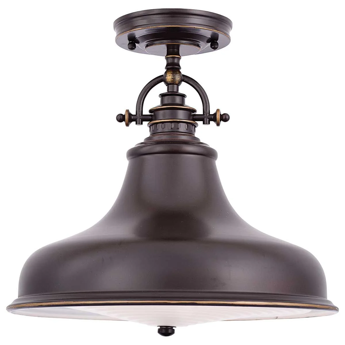 Emery 1-flammige Pendelleuchte, mittelgroß, Palladio-Bronze - Image 6