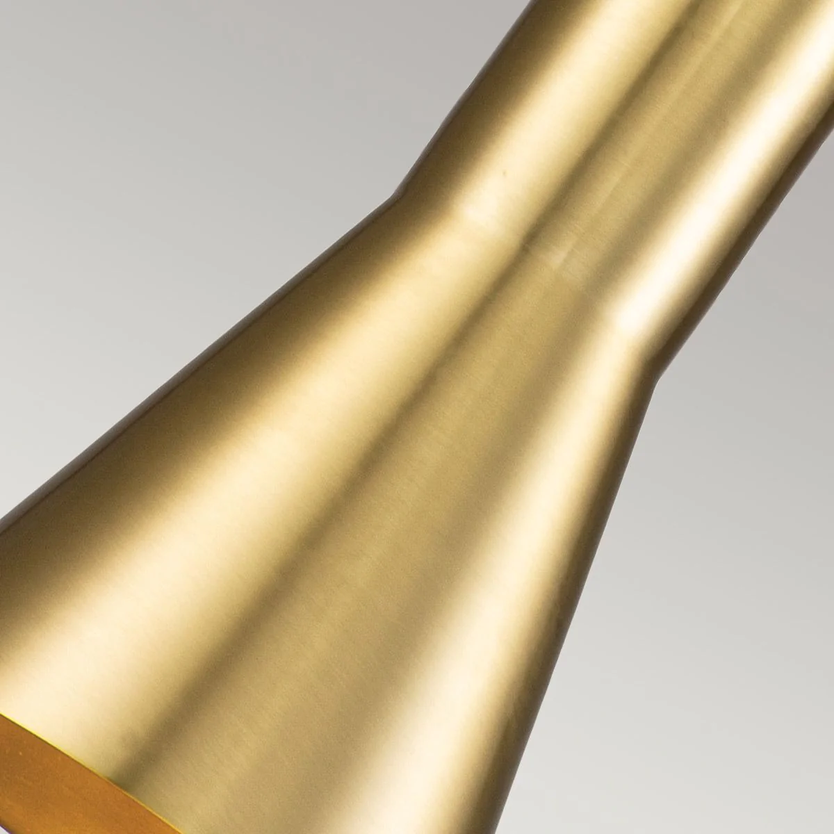 Etoile 1lt Medium Pendelleuchte - Gealtertes Messing und Blattgold - Image 3