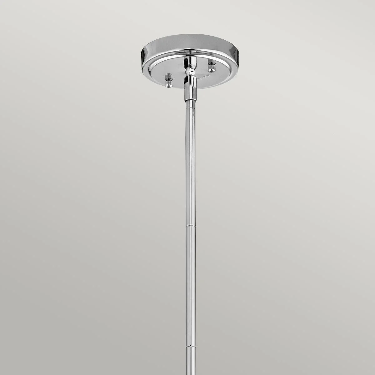 Everly 1-flammige kleine Pendelleuchte - Chrom - Image 3