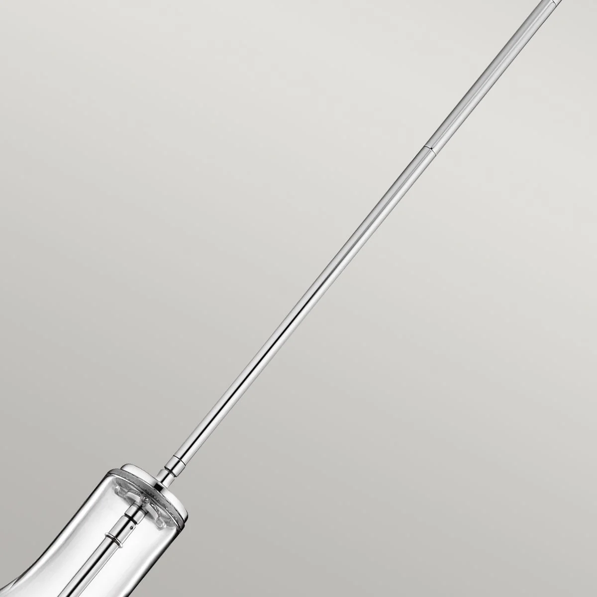 Everly 1-flammige kleine Pendelleuchte - Chrom - Image 4