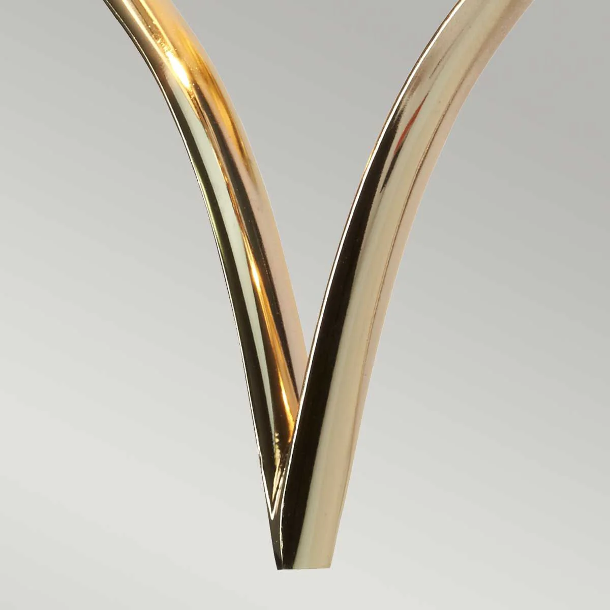 Falmouth 2-flammige Wandleuchte - Französisches Gold/weißer Schirm - Image 3