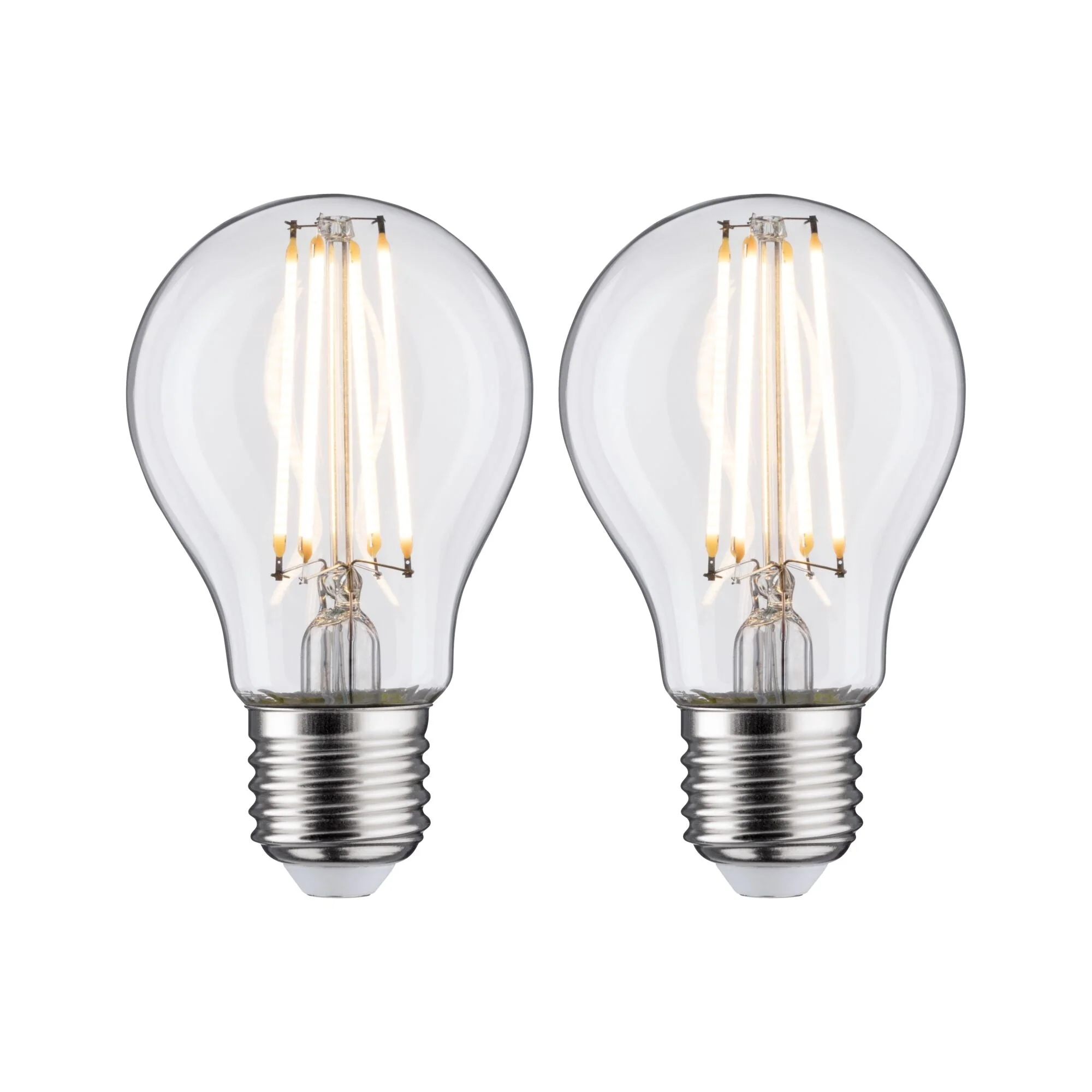 Filament 230V LED Birne E27 2x806lm 2x7W 2700K Klar