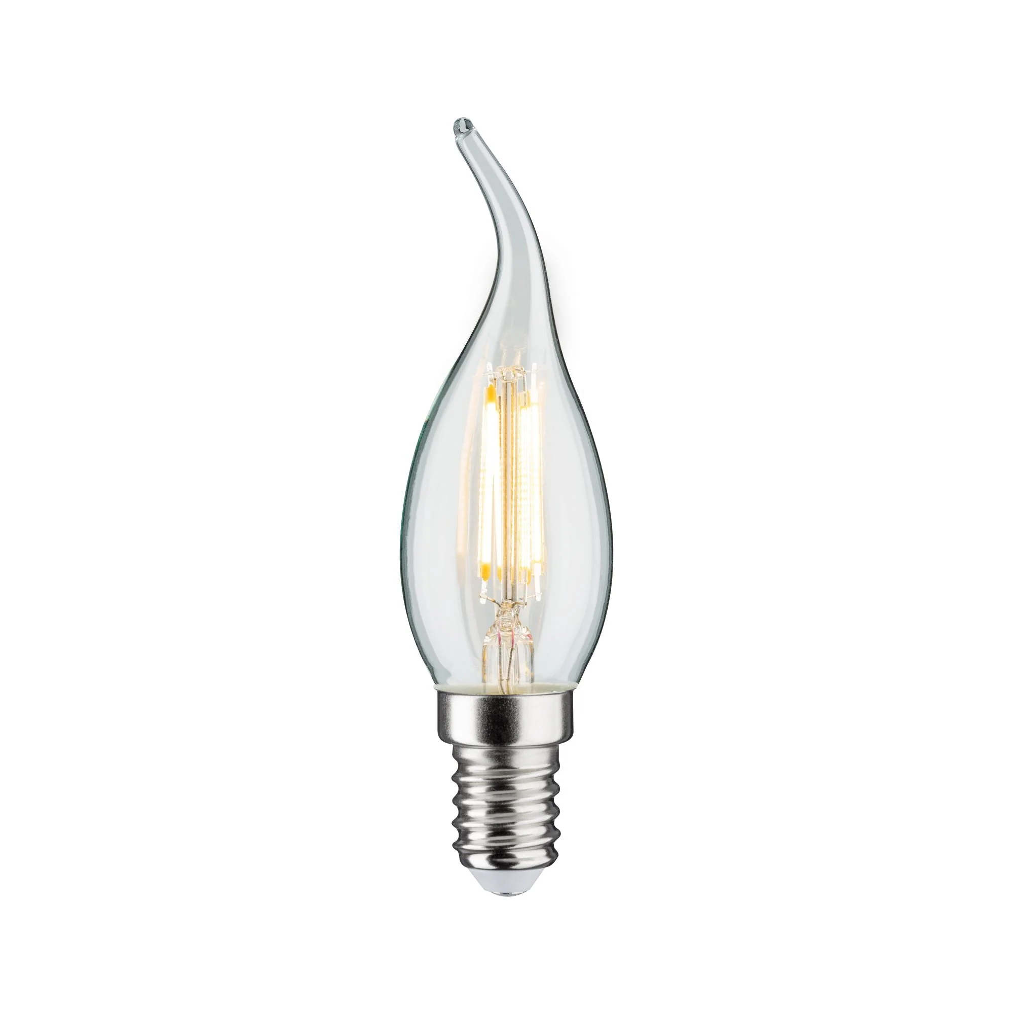 Filament 230V LED Kerze Cosy E14 470lm 4,8W 2700K dimmbar Klar