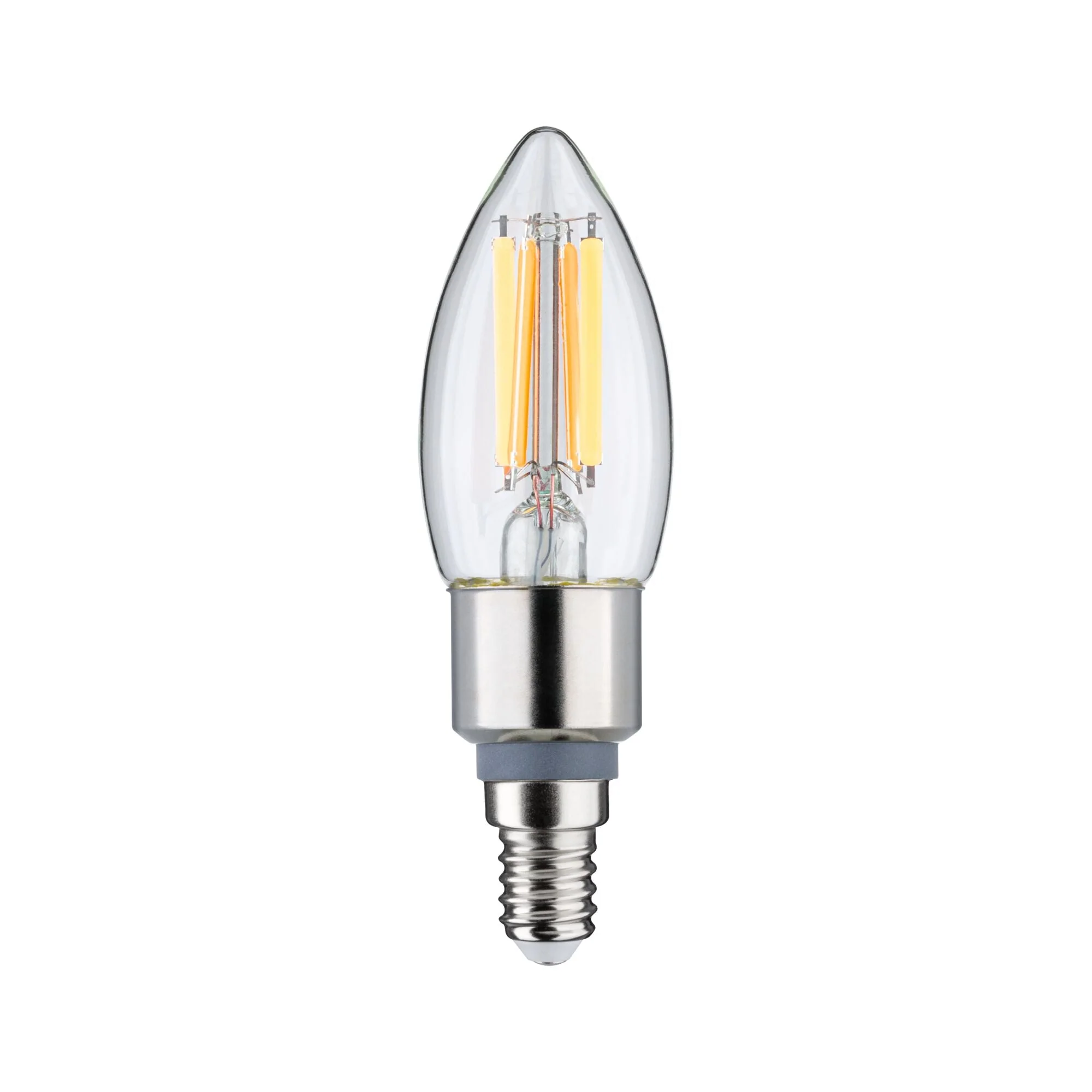 Filament 230V LED Kerze E14 470lm 5W Dim to warm dimmbar Klar - Image 2