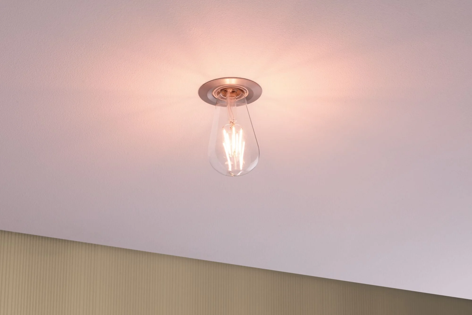Filament 230V LED Kolben ST64 E27 806lm 7,5W 2700K dimmbar Klar - Image 2