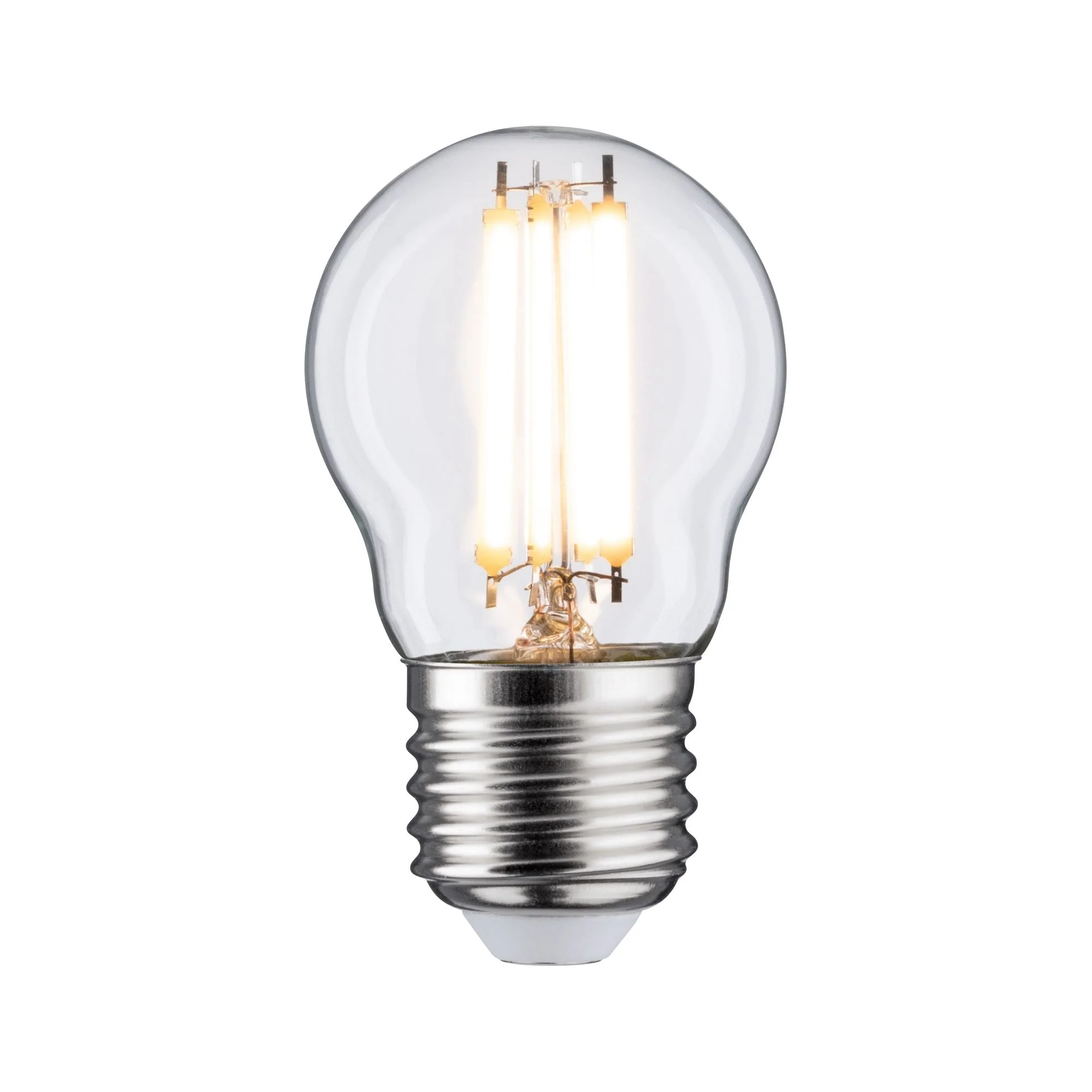 Filament 230V LED Tropfen E27 800lm 6,5W 2700K dimmbar Klar