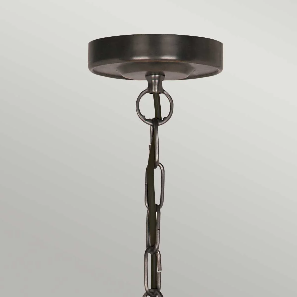 Finsbury Park Kronleuchter mit 3 Lichtern, alte Bronze - Image 3