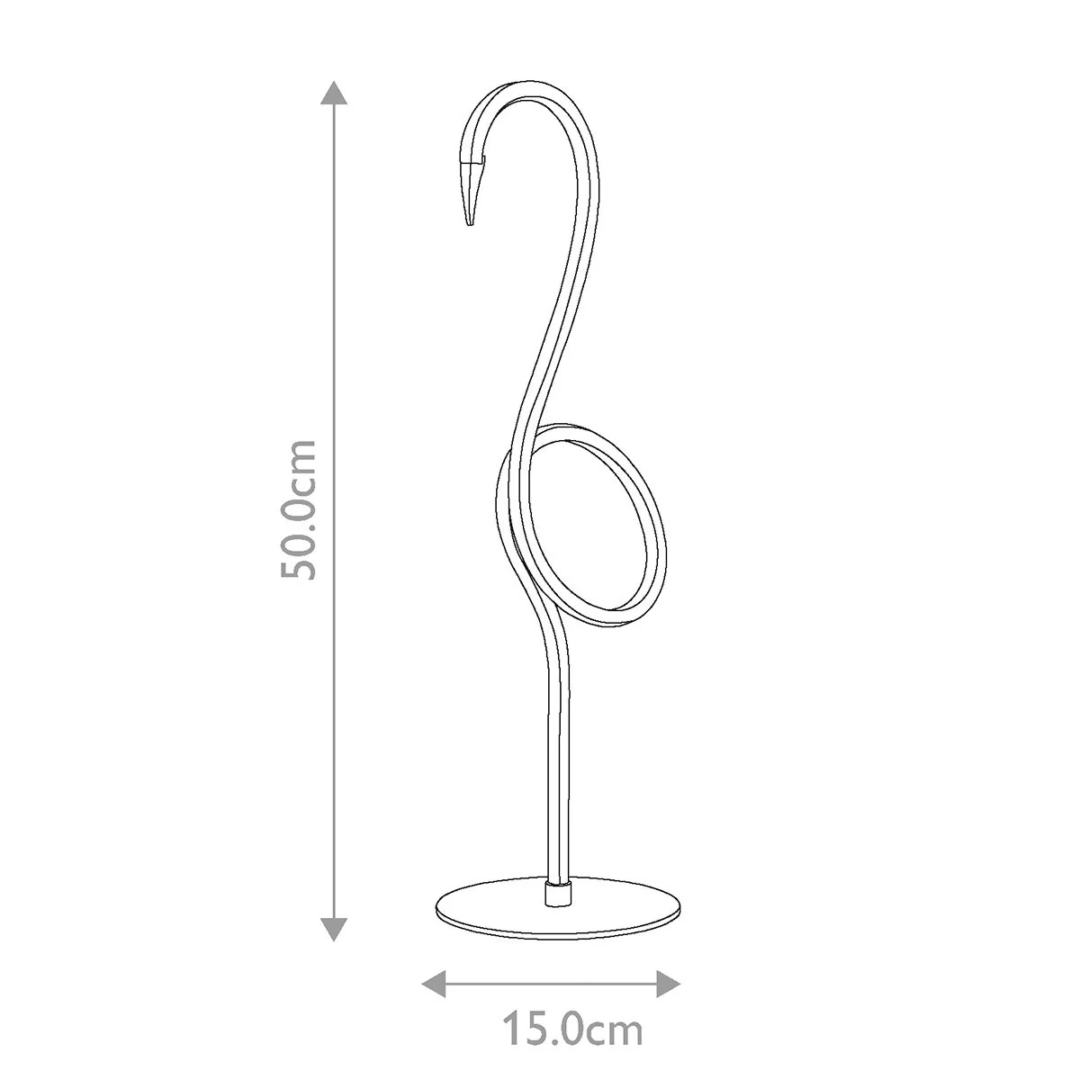 Flamingo LED-Tischlampe - Rosa - Image 8