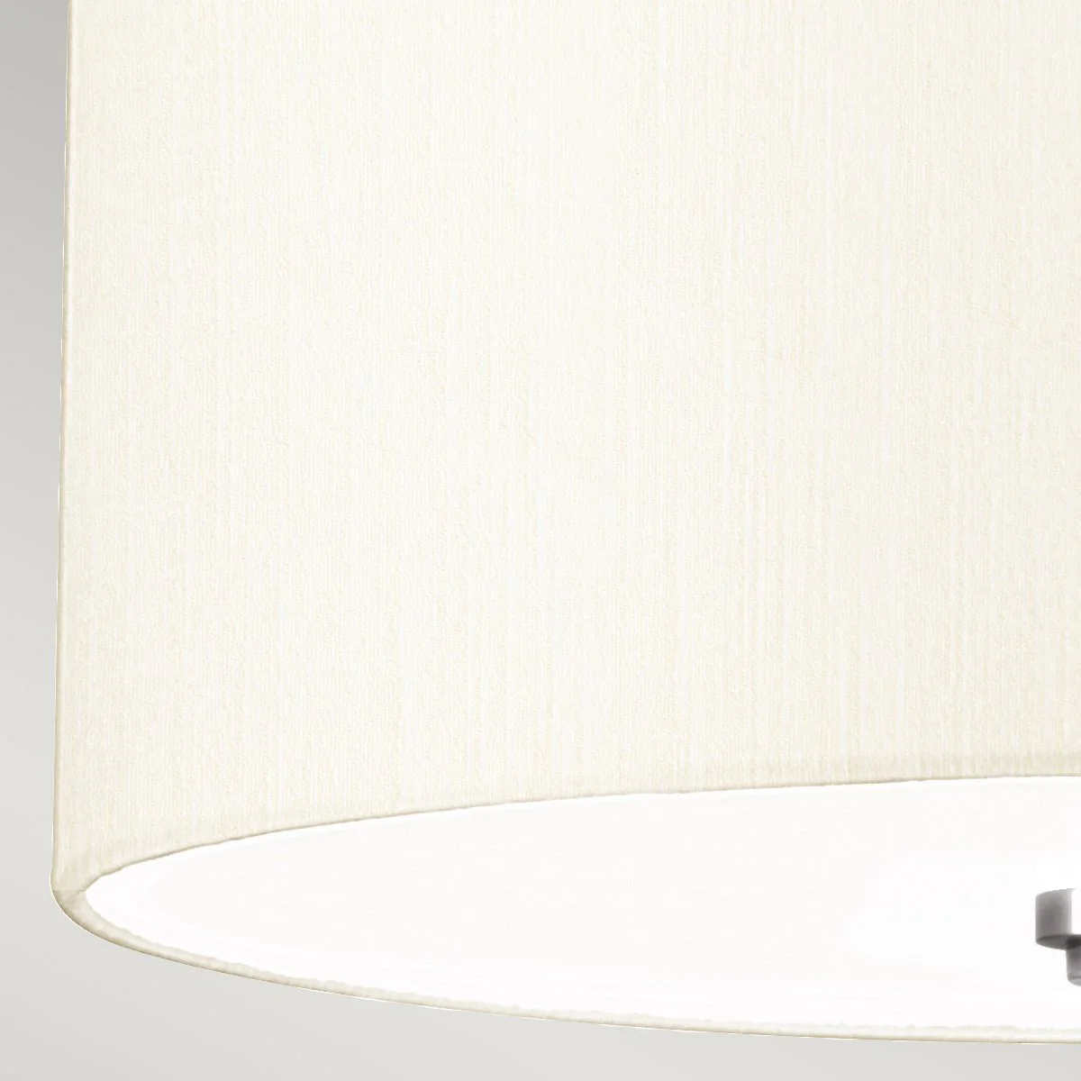 Fletcher 14" Flush - Poliertes Chrom mit Elfenbeinschirm - Image 4