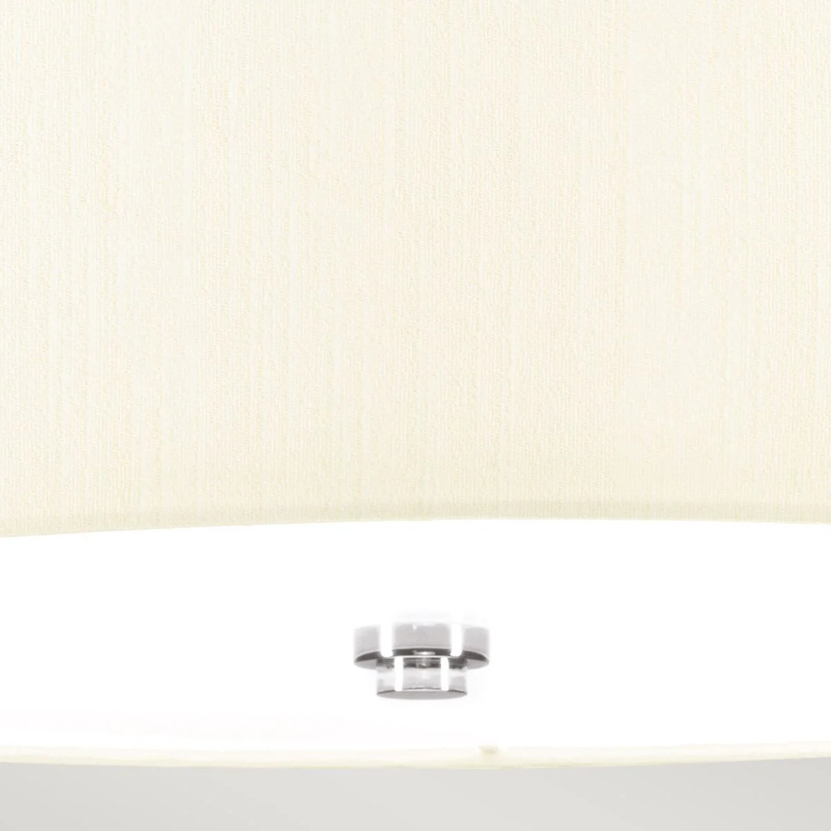 Fletcher 18" Flush - Poliertes Chrom mit Elfenbeinschirm - Image 3
