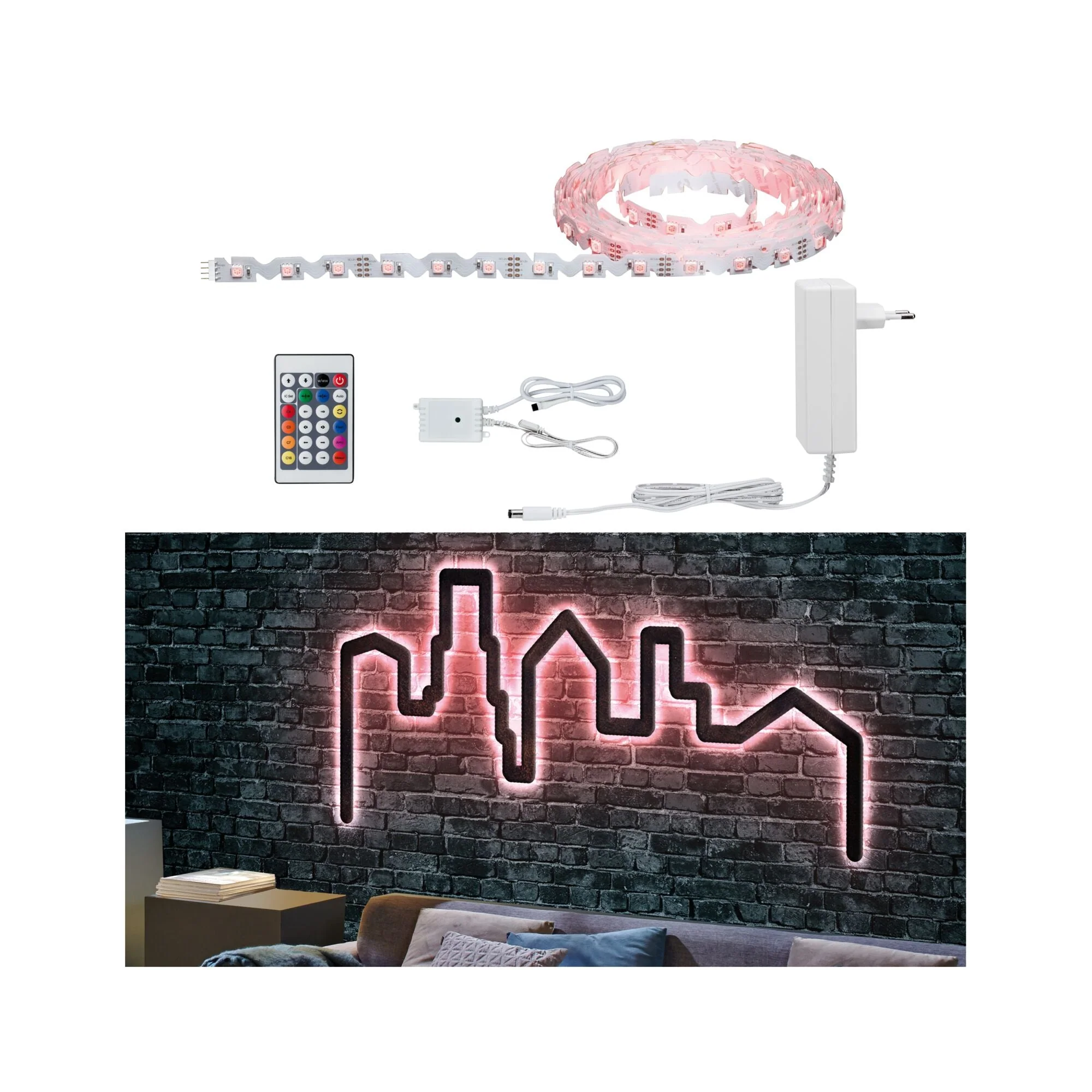 FlexLED LED Strip 3D 5m 26W RGB 36VA