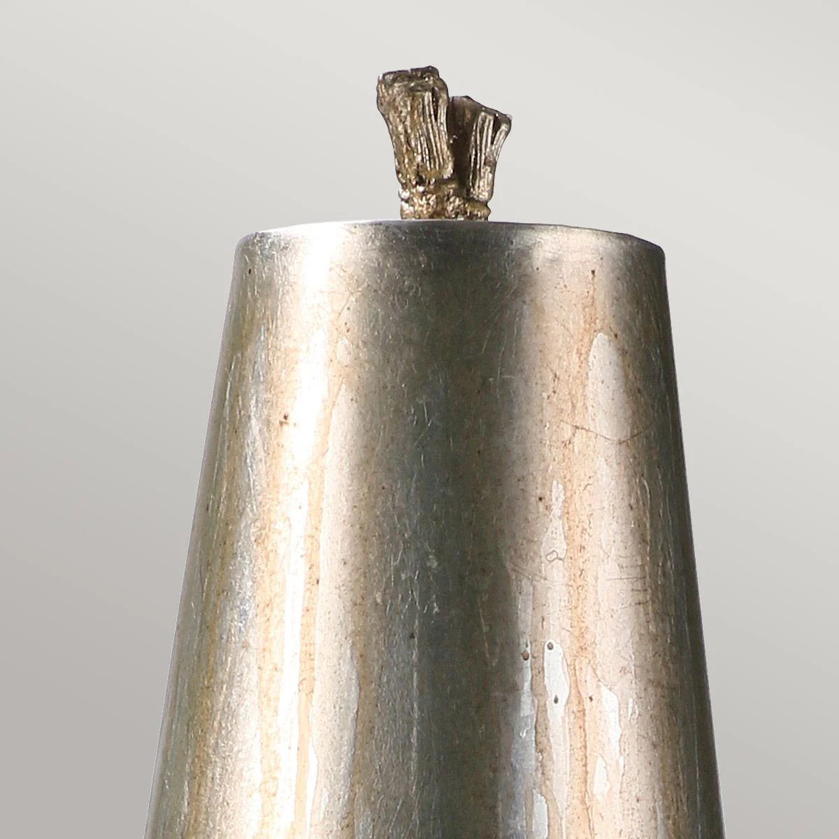 Fragment 1-flammige Tischlampe - Gealtertes Silber - Image 4