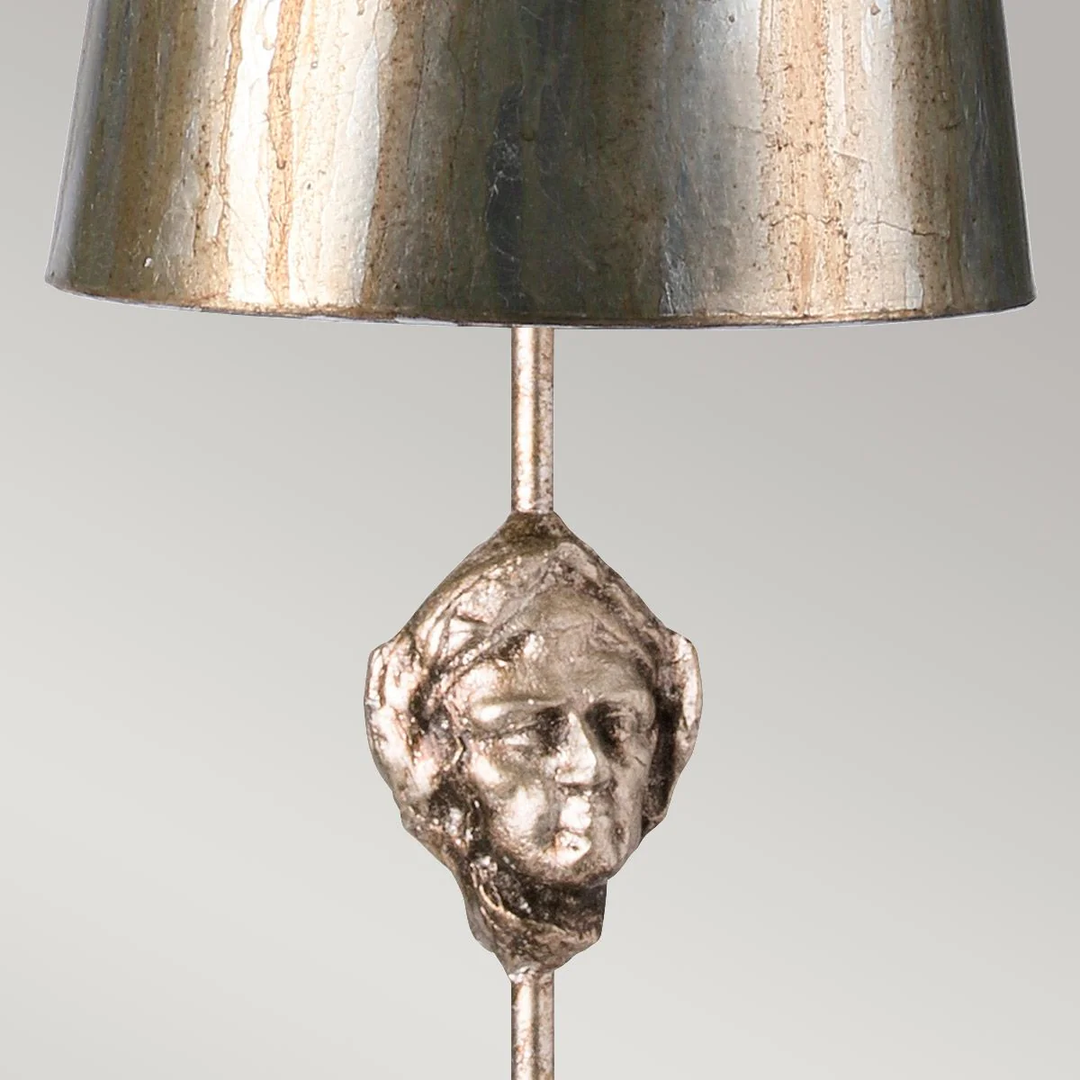 Fragment 1-flammige Tischlampe - Gealtertes Silber - Image 5