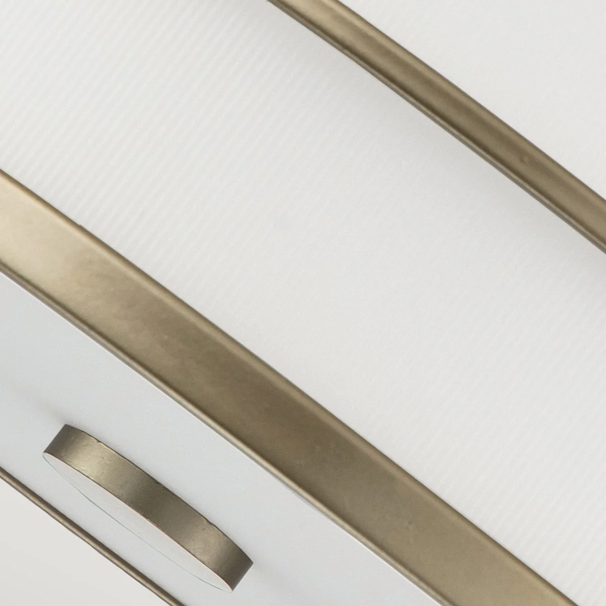 Fusion 3-flammige Halbdeckenleuchte, Messing natur lackiert - Image 4