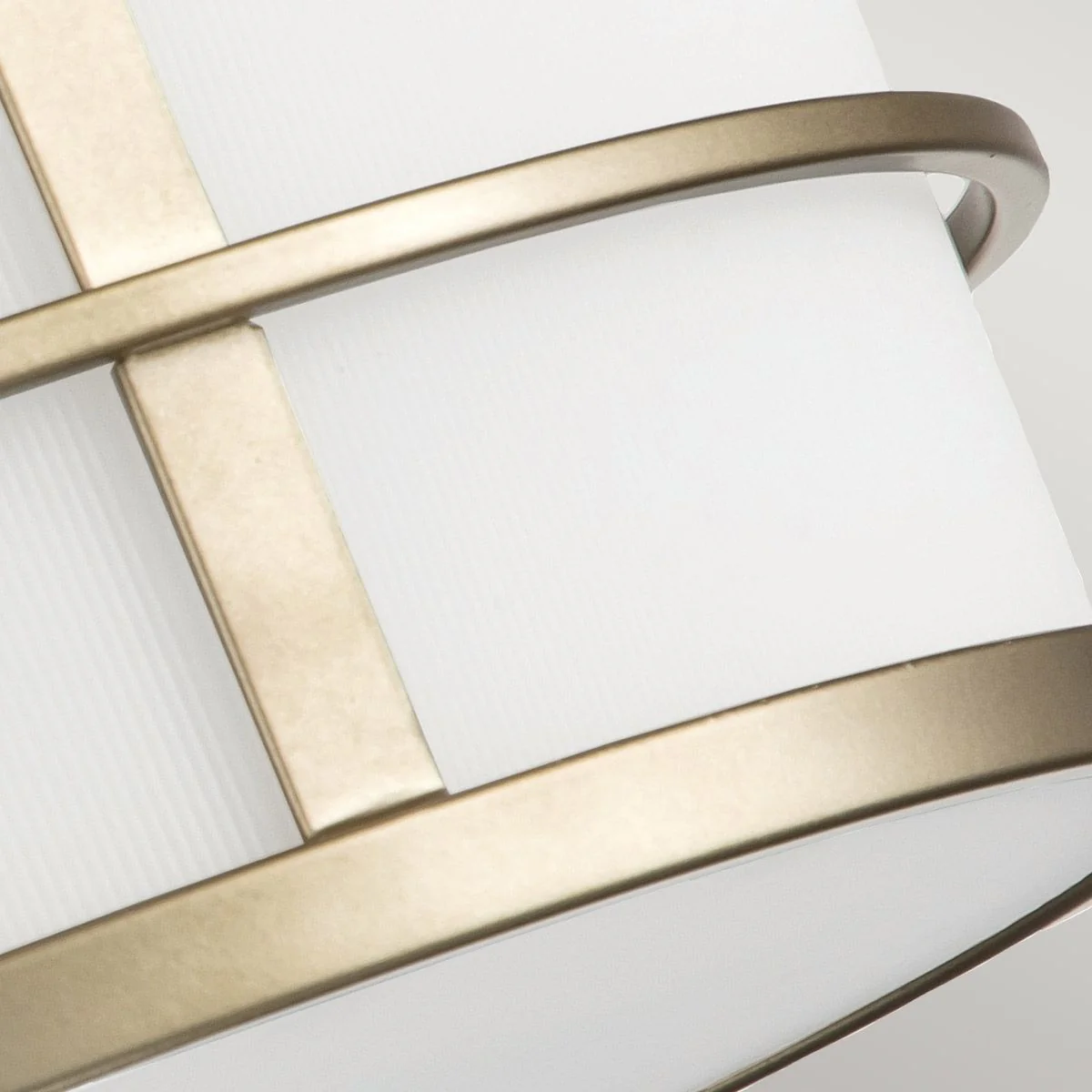Fusion 3-flammige Halbdeckenleuchte, Messing natur lackiert - Image 5