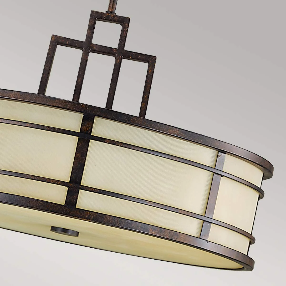 Fusion 3-flammige Pendelleuchte - Griechische Bronze - Image 2