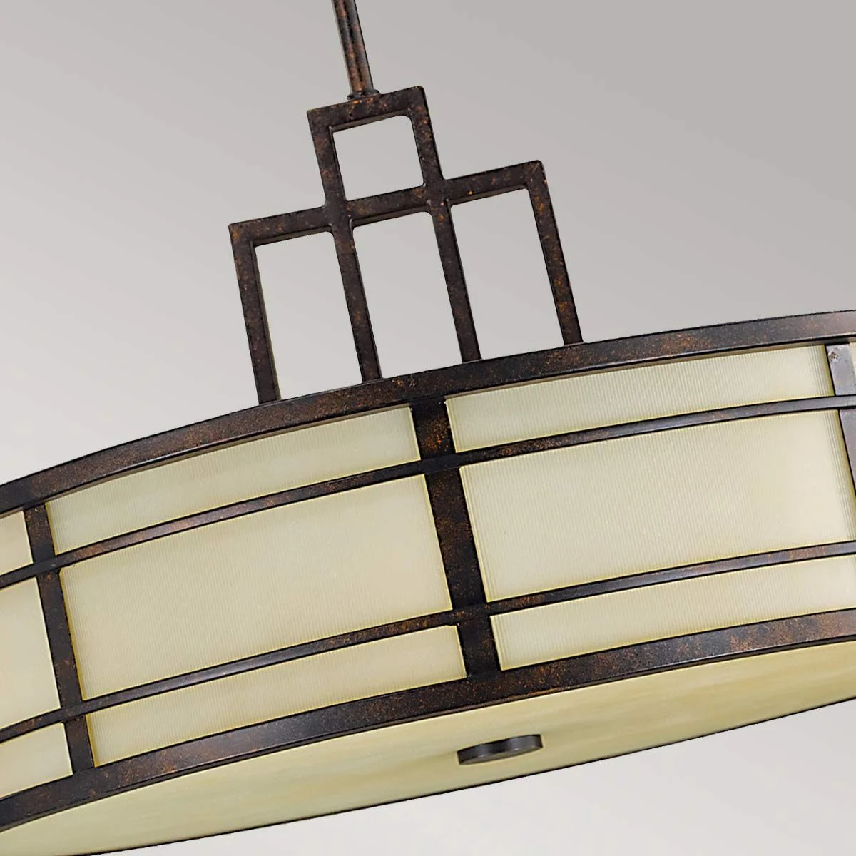 Fusion 3-flammige Pendelleuchte - Griechische Bronze - Image 3