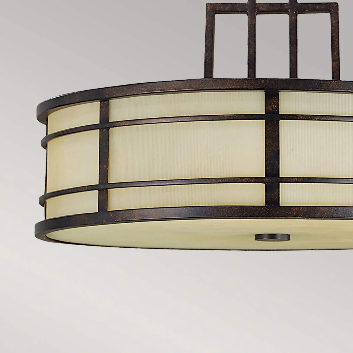 Fusion 3-flammige Pendelleuchte - Griechische Bronze - Image 4