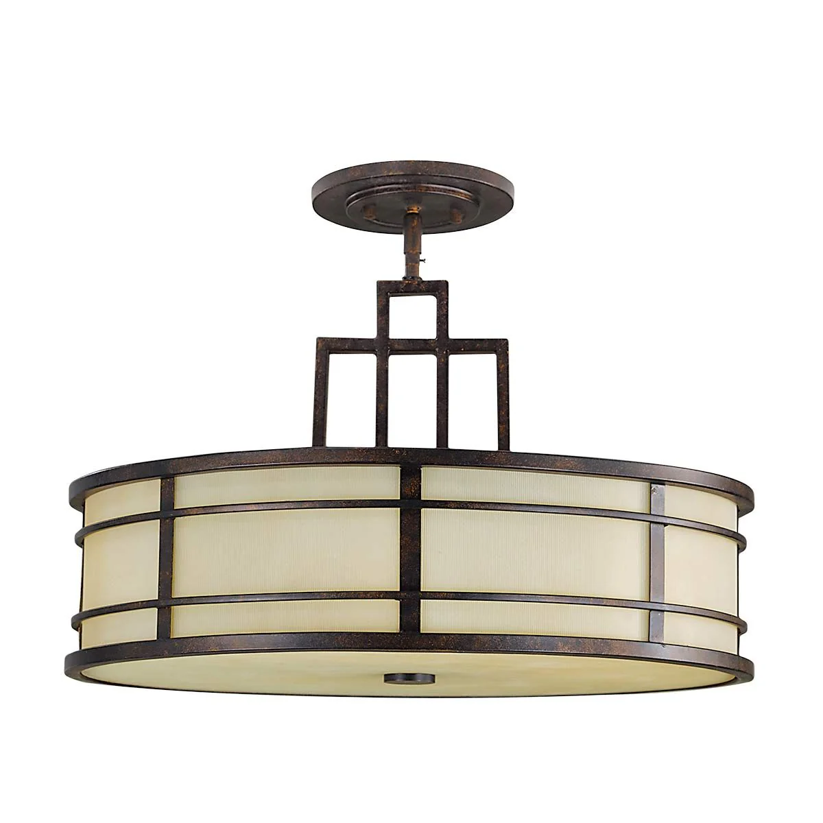 Fusion 3-flammige Pendelleuchte - Griechische Bronze - Image 5