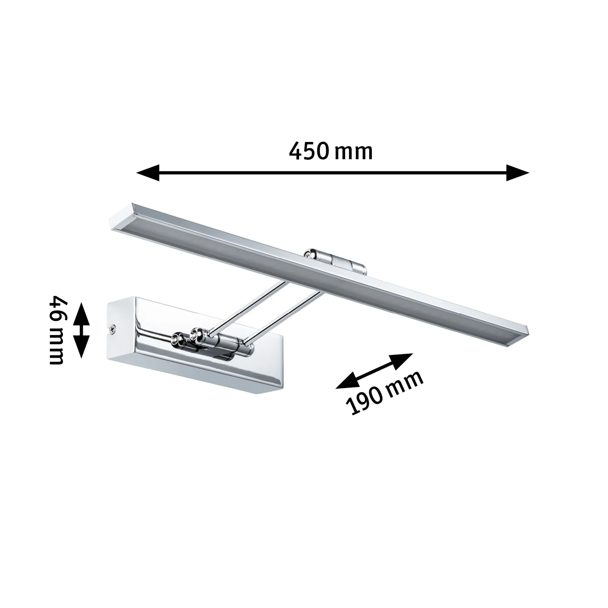 Galeria Beam 2700K 580lm 230V 7W Chrom - Image 2