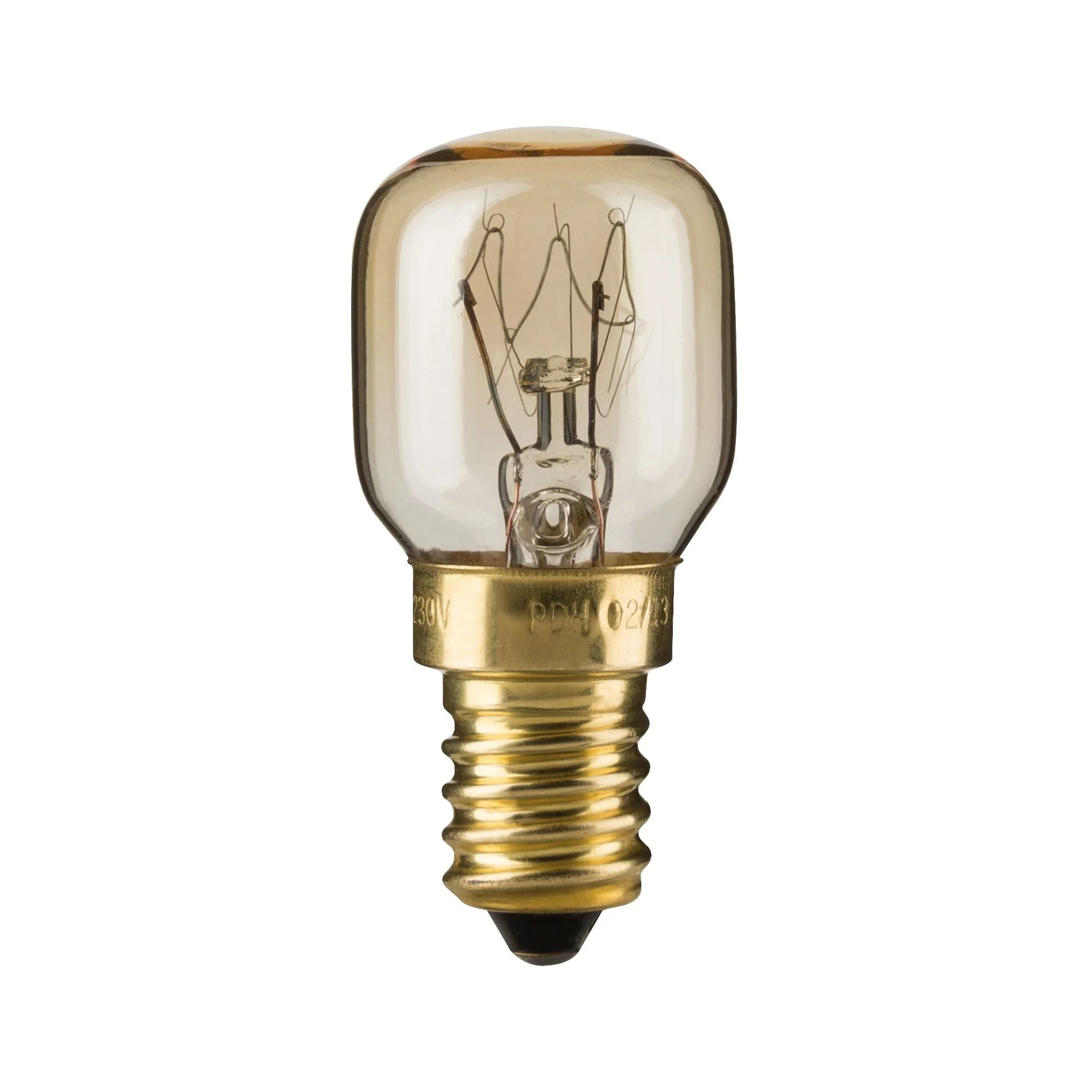 Glühbirne Backofenlampe 300° E14 230V 125lm 25W 2200K dimmbar 300° Klar