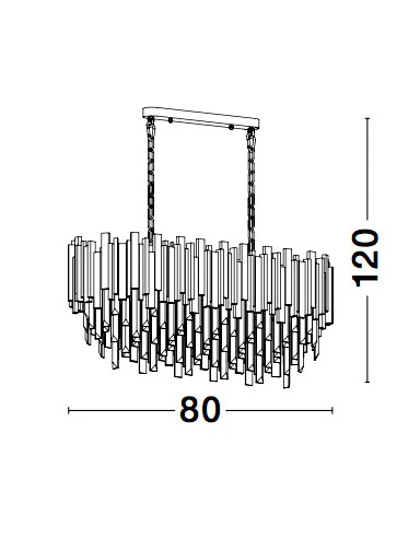 GRANE Pendelleuchte 800 mm dimmbar - Image 4