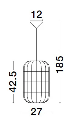 GRIFFIN Pendelleuchte  270 mm dimmbar - Image 7